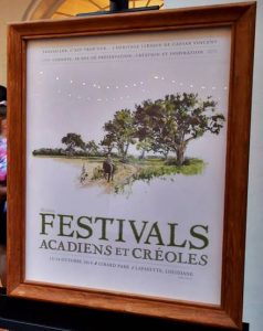 festival acadiens et creoles 2018 poster 