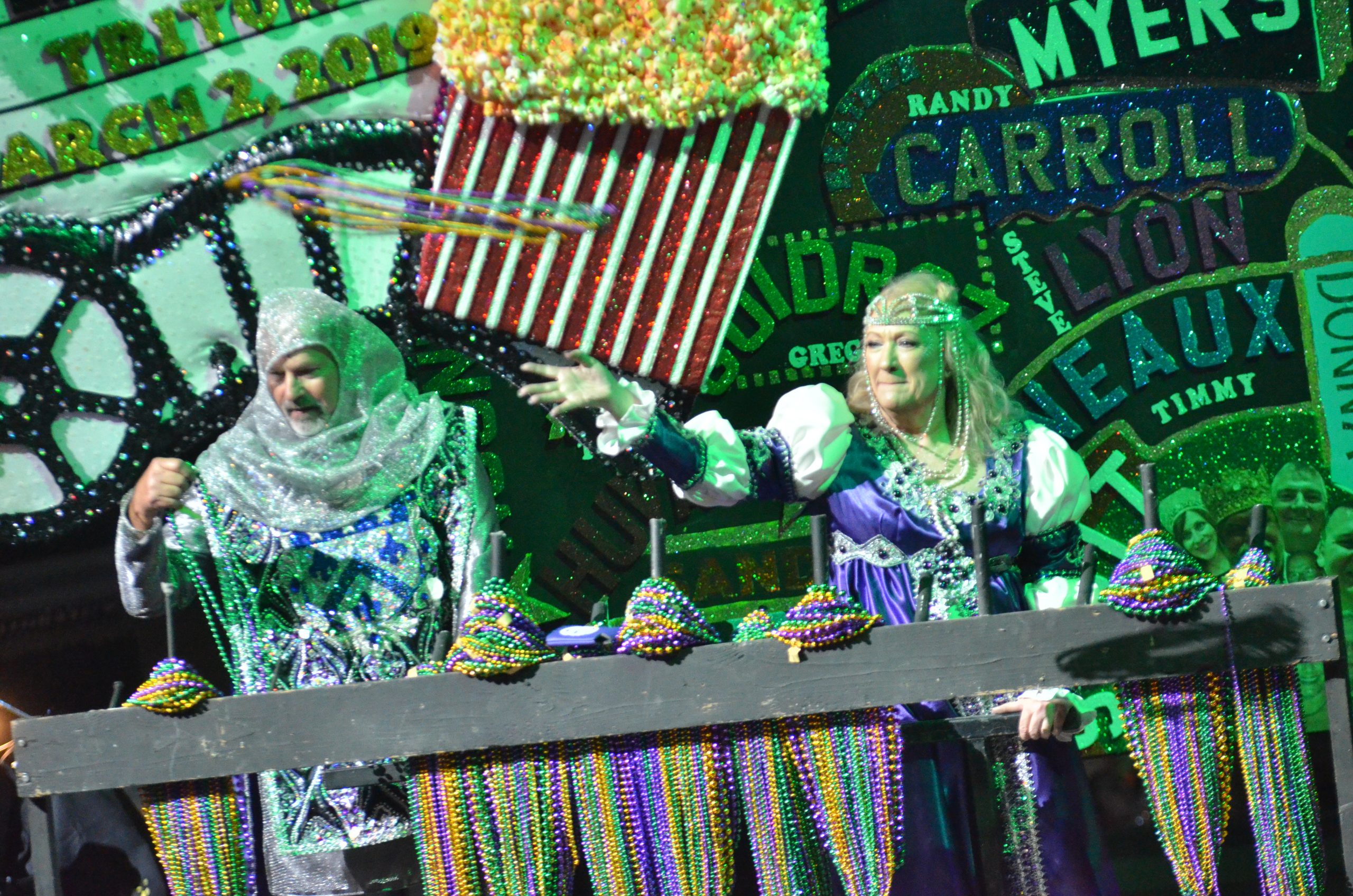Mardi Gras Parade in The Cajundome w Krewe of Triton Image by Kapotography